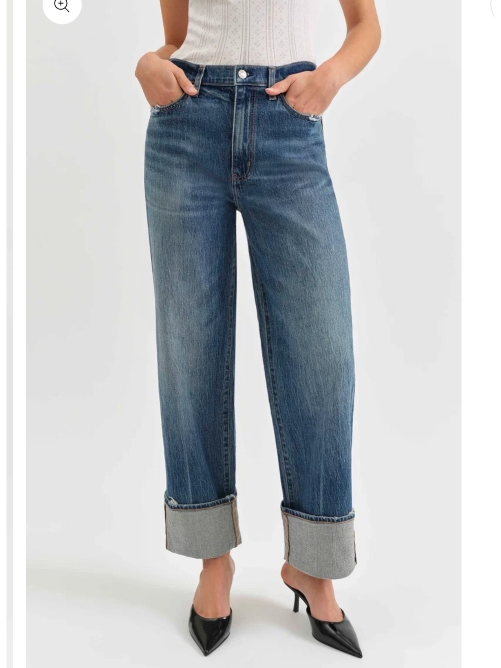 DAZE Eastside High Rise Loose Cuff in Rush Hour